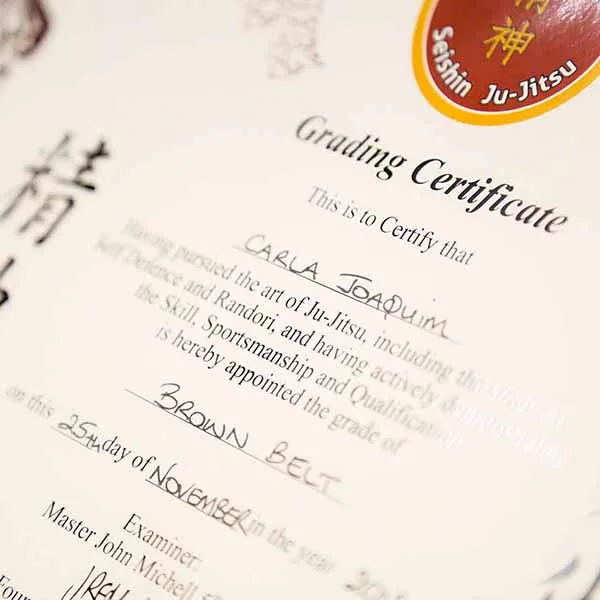 Carla Brown Belt Grading 2019 12